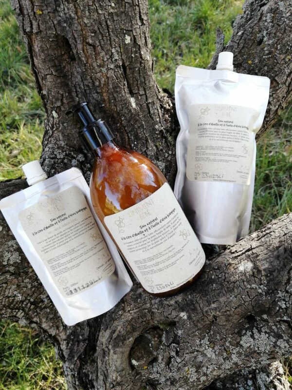Liniment Oléo-Calcaire - Soin Naturel pour Bébé en Flacon Verre Rechargeable - Demain, un savon – Image 2