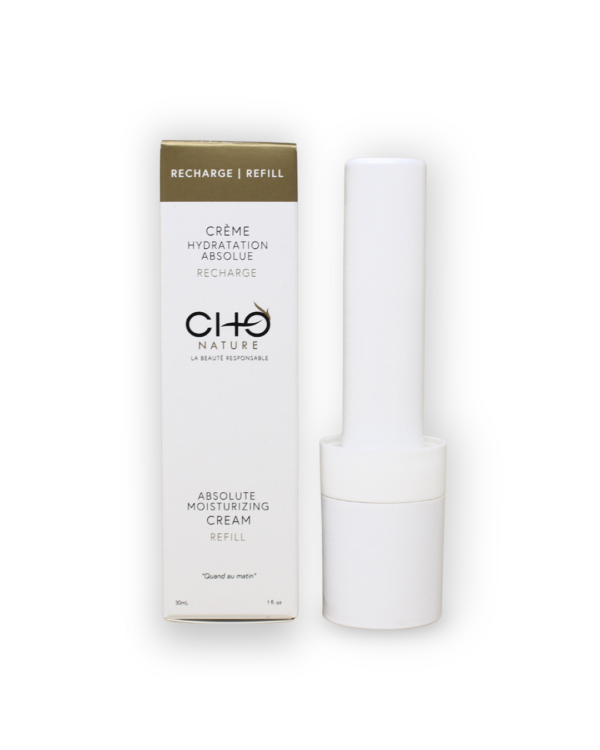 Recharge Crème Hydratation Absolue - Une Hydratation Durable et Responsable - CHO Nature