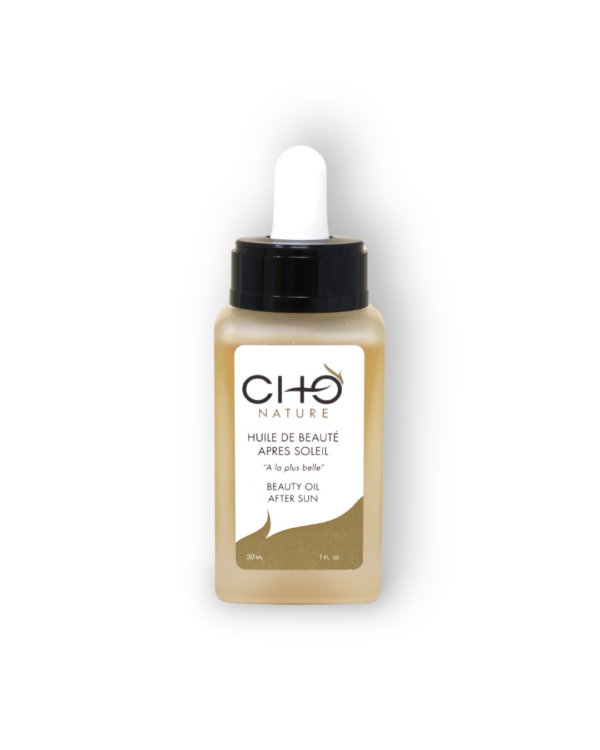 Huile de Beauté Après-Soleil - Soin Réparateur et Sublimateur de Bronzage - CHO Nature