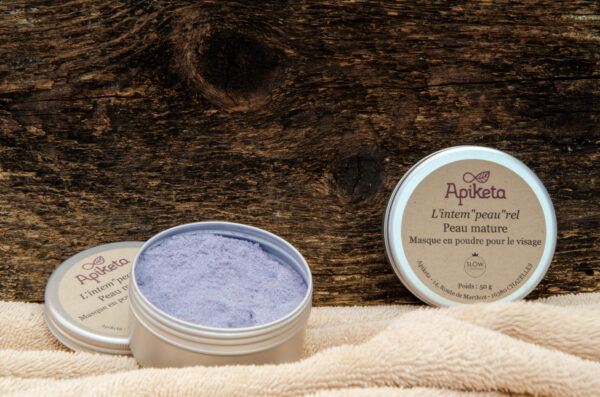 Masque L’intem"peau"rel – Apiketa | Soin revitalisant pour peaux matures – Image 2