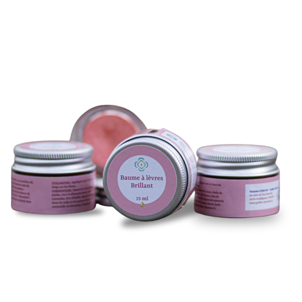 Baume à Lèvres Brillant – Galilée Guyenne | Soin naturel pour des lèvres nourries et subtilement colorées