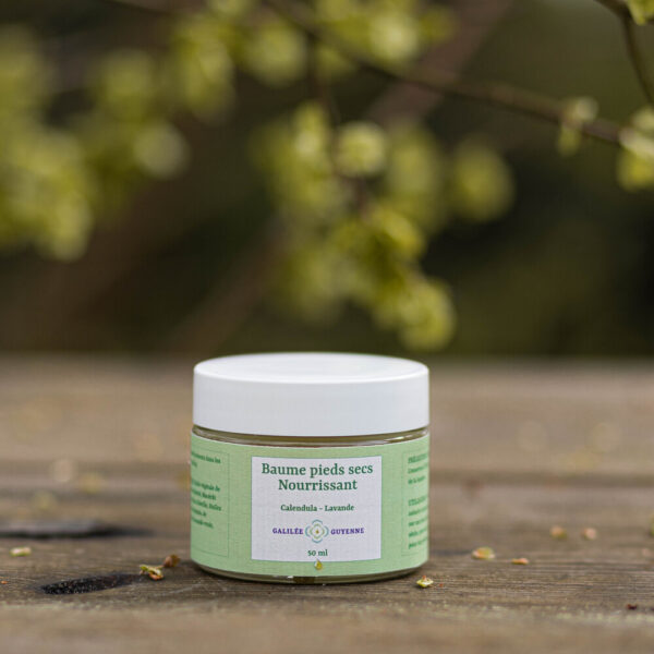 Baume Nourrissant Pieds Secs – Galilée Guyenne | Soin réparateur naturel pour des pieds doux et régénérés – Image 2