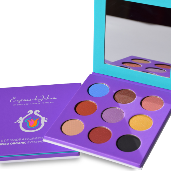 Palette de Fards à Paupières – Eugénie de Jaham | Couleurs vibrantes et naturelles pour sublimer votre regard