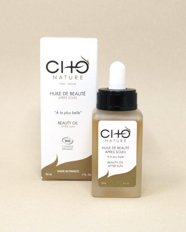 Huile de Beauté Après-Soleil - Soin Réparateur et Sublimateur de Bronzage - CHO Nature – Image 2