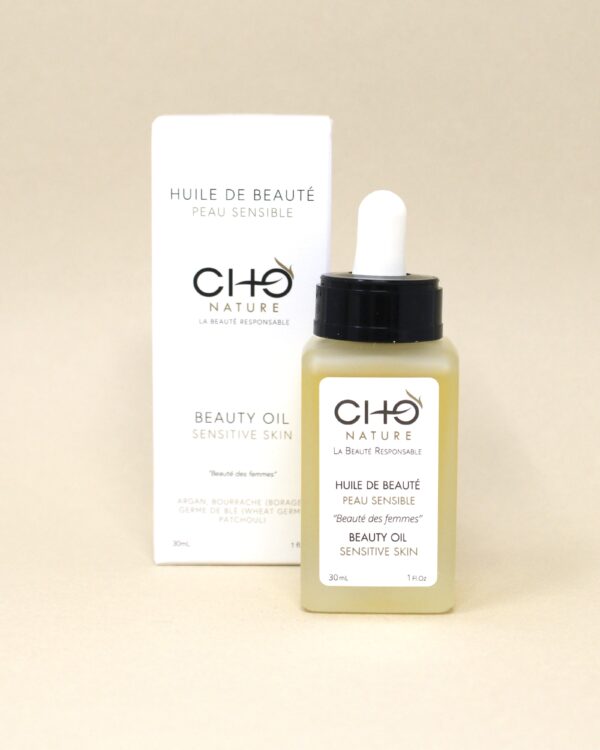 Huile de Beauté Peau Sensible - Soin Apaisant et Protecteur - CHO Nature – Image 2