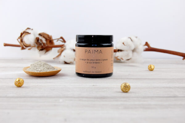Masque Visage Peaux Mixtes à Grasses – Païma | Soin Matifiant et Purifiant Naturel – Image 2