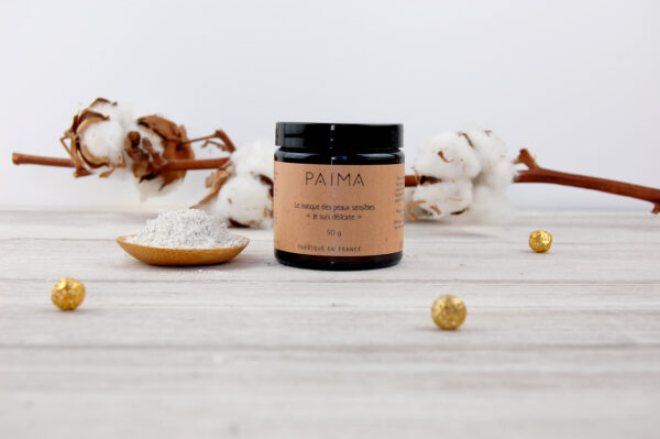 Masque Visage Peaux Sensibles – Païma | Soin Apaisant et Hydratant Naturel – Image 2