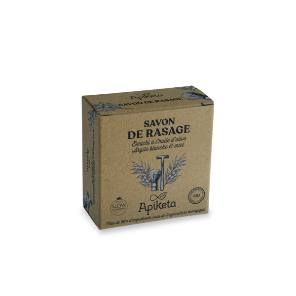 Savon de Rasage – Apiketa | Soin naturel pour un rasage tout en douceur