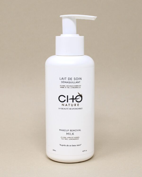 Lait de Soin Démaquillant - Démaquillage Doux et Hydratant - CHO Nature – Image 2