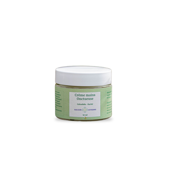 Crème Mains Onctueuse – Galilée Guyenne | Soin réparateur naturel pour des mains douces et protégées