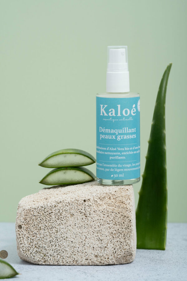 Démaquillant Peaux Grasses 100 ml – Kaloé | Nettoyant doux et purifiant pour un teint frais et équilibré – Image 2