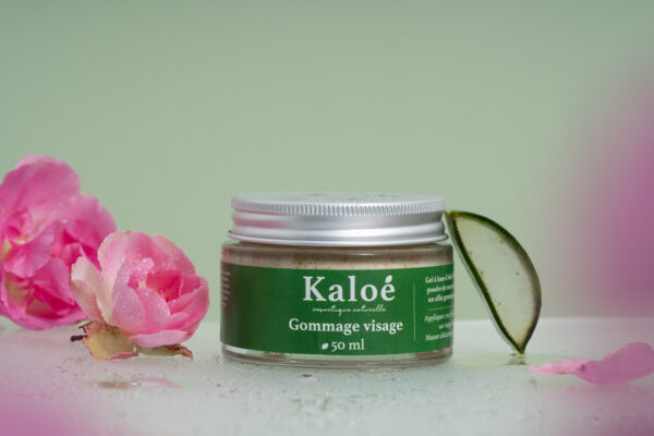 Gommage Visage – Kaloé | Exfoliation douce et naturelle pour un teint éclatant – Image 2