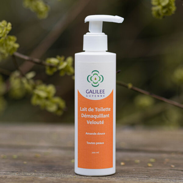 Lait de Toilette Démaquillant Velouté – Galilée Guyenne | Nettoyant doux et apaisant pour une peau parfaitement démaquillée – Image 2