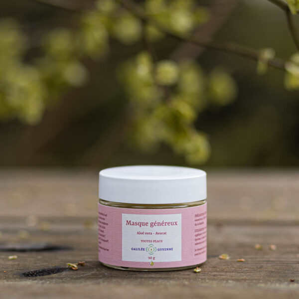 Masque Généreux – Galilée Guyenne | Soin hydratant, nourrissant et régénérant pour une peau éclatante – Image 2