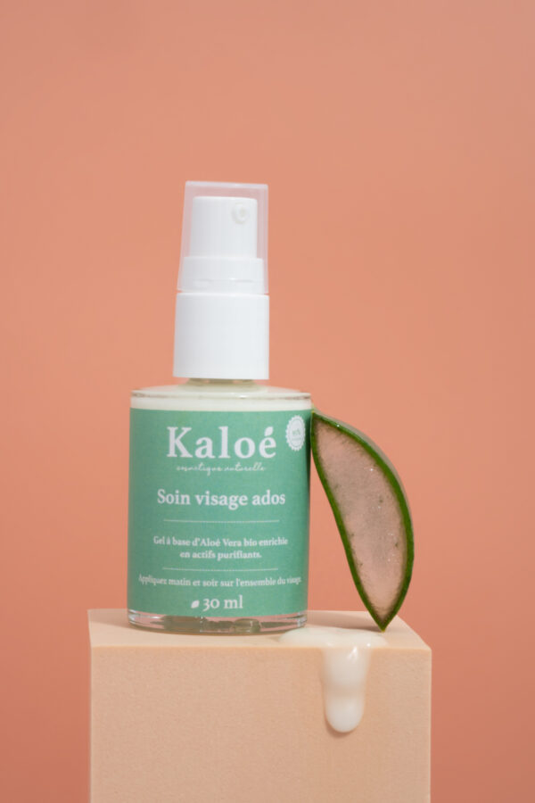 Soin Visage Ados – Kaloé 30 ml | Soin purifiant et équilibrant pour peaux jeunes à imperfections – Image 2