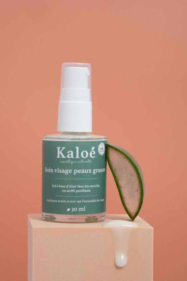 Soin Visage Peaux Grasses – Kaloé 50 ml | Soin naturel pour une peau équilibrée et nette – Image 2