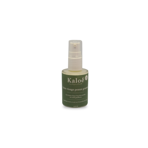 Soin Visage Peaux Grasses – Kaloé 50 ml | Soin naturel pour une peau équilibrée et nette